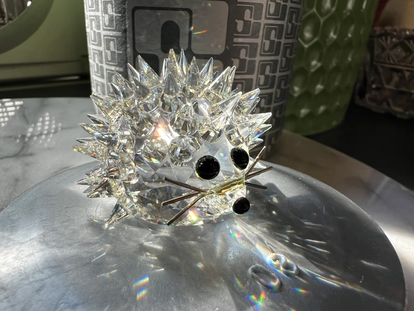 Swarovski Crystal Hedgehog Figurine image indicator(3)