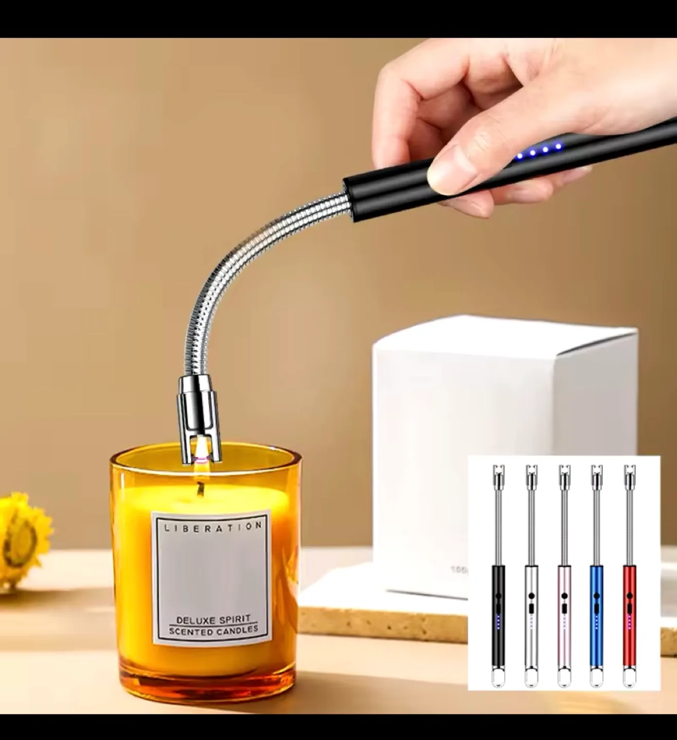 Rechargeable Electric Lighter image indicator(2)