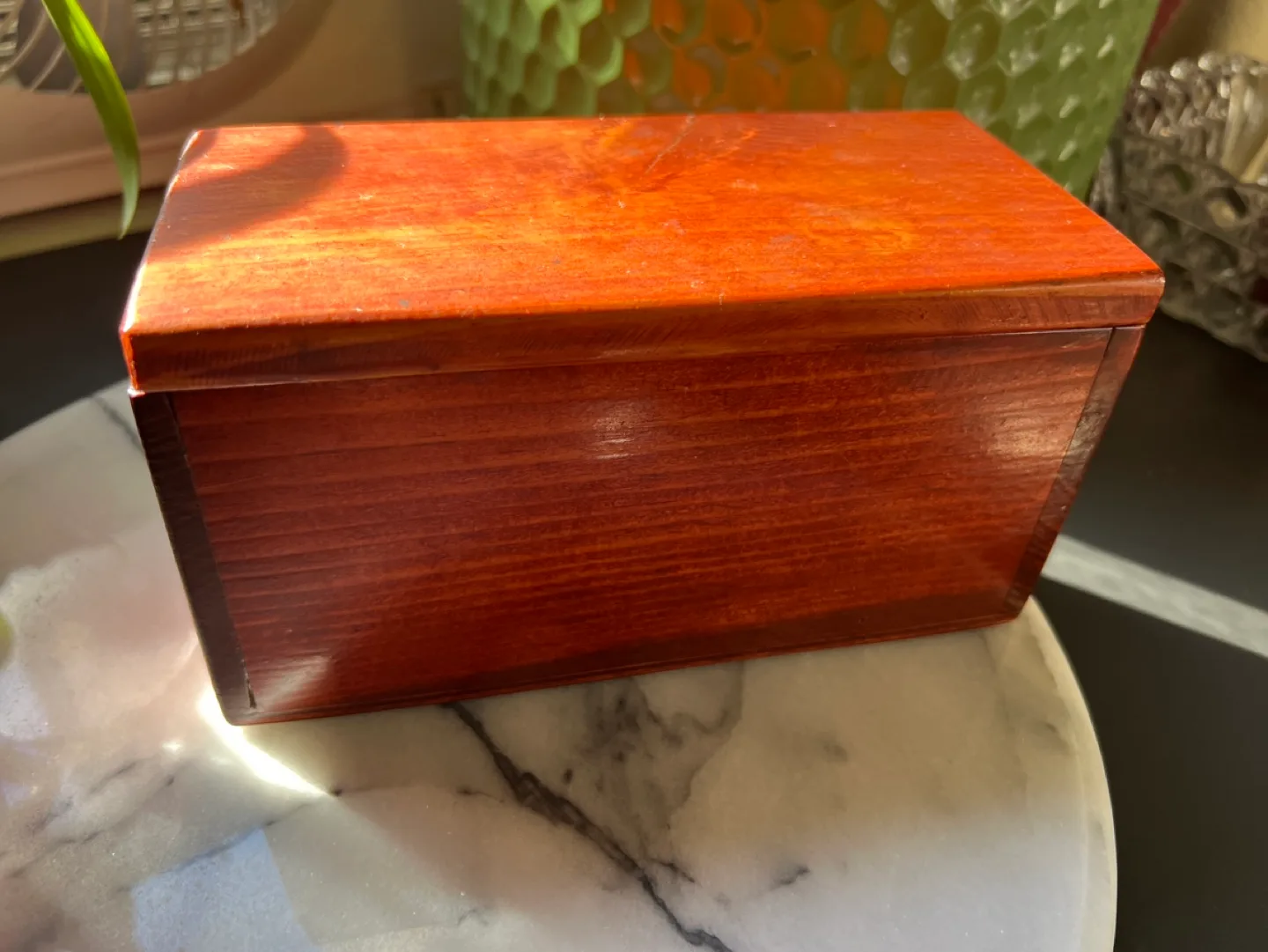 Wooden Box with Lid image indicator(4)