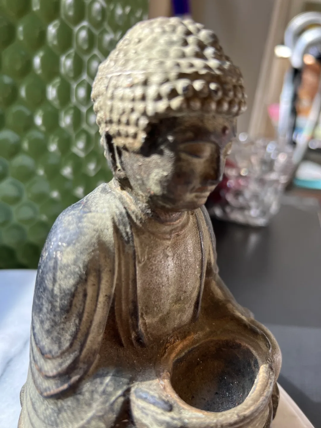 Antique Buddha Incense Burner image indicator(3)