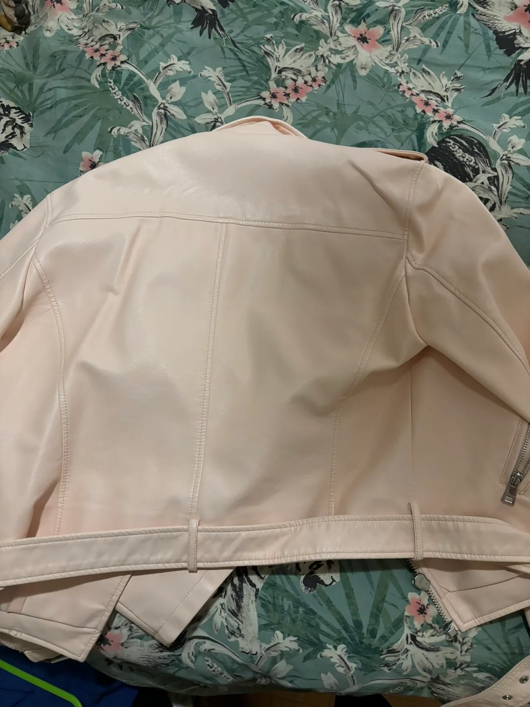 Levi's Pink Faux Leather Jacket image indicator(2)