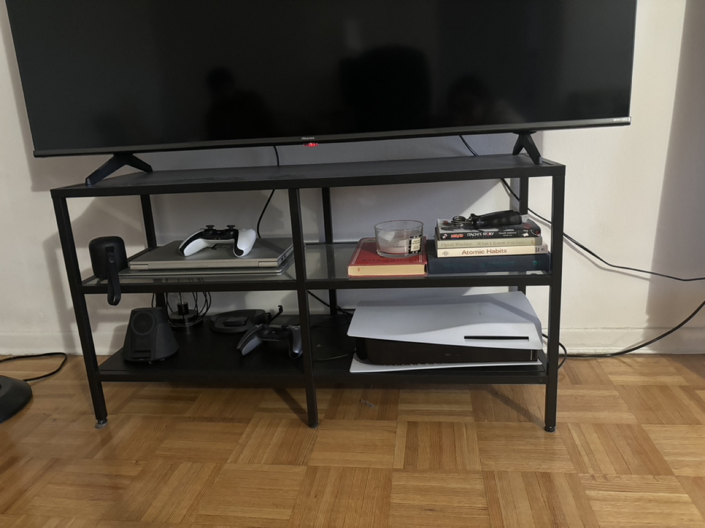 Black TV Stand