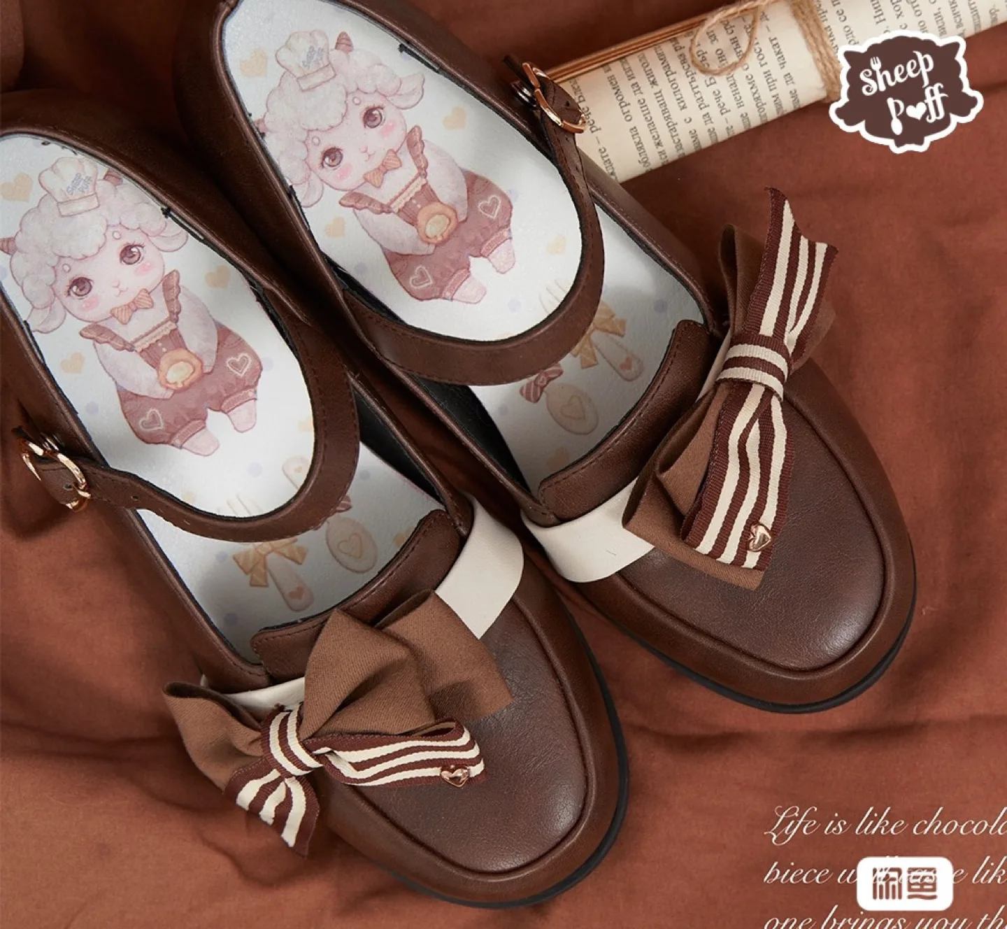 Brown Bow Shoes thumbnail