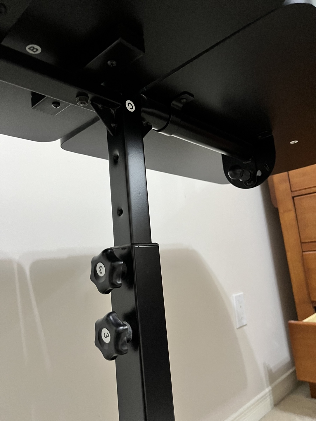 Adjustable Laptop Stand with Wheels - photo 5