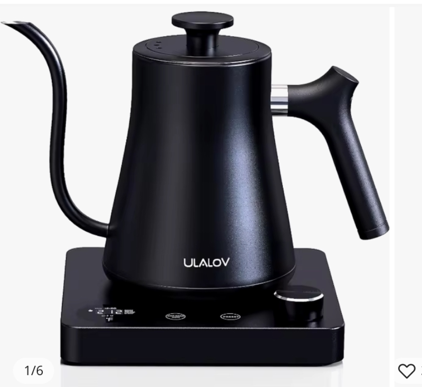 Ulaov Electric Kettle with Temperature Control- Open Box