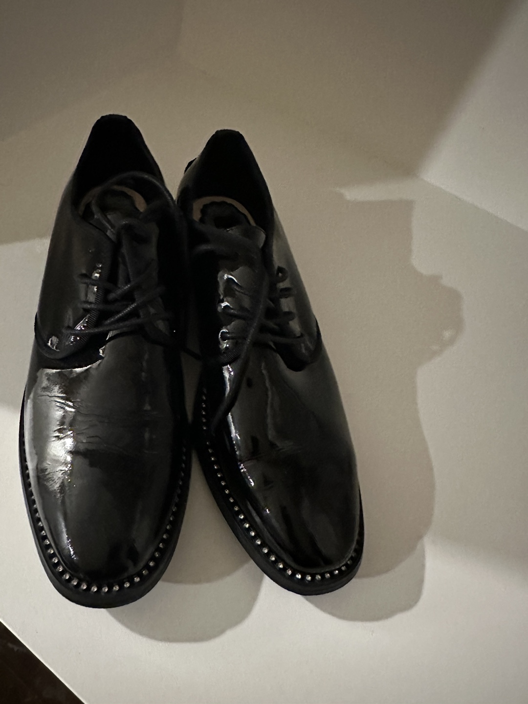 Christian Dior Patent Leather Oxfords - photo 2