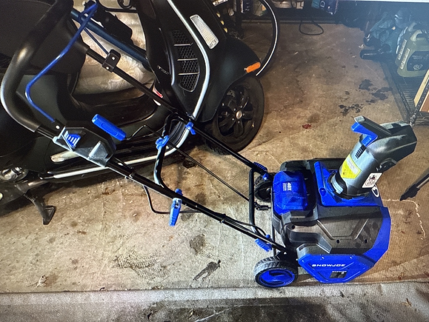 Snow Joe 24V Cordless Snow Blower Electric - photo 4