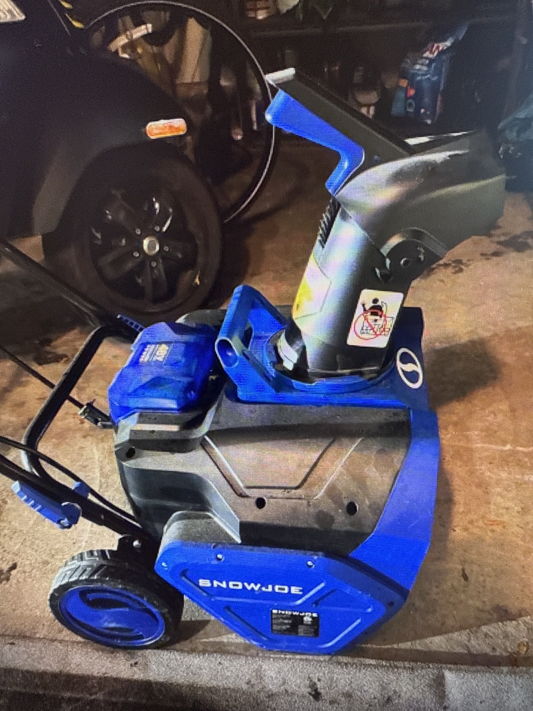 Snow Joe 24V Cordless Snow Blower Electric - photo 3