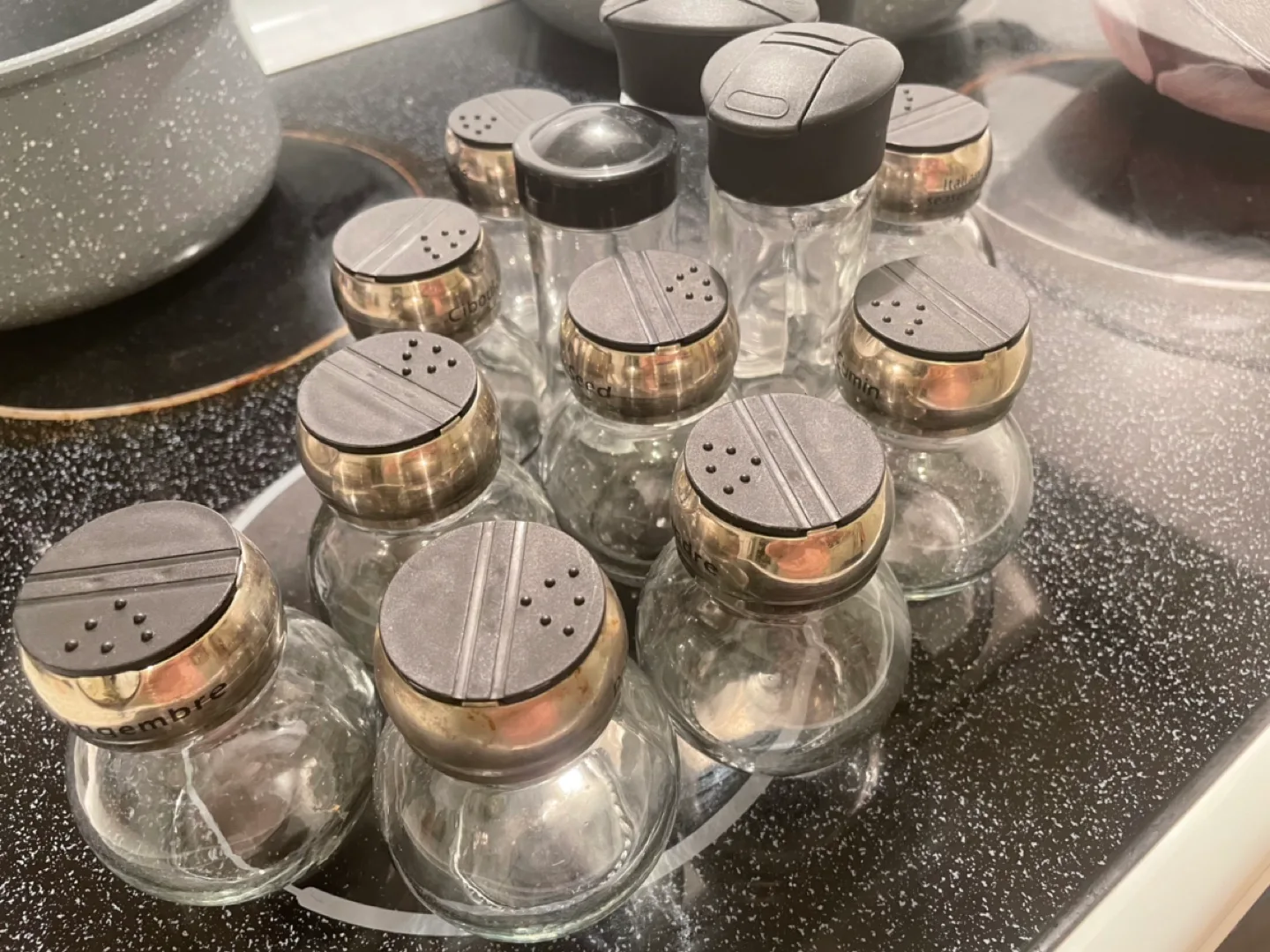 Set of 13 Empty Spice Jars thumbnail