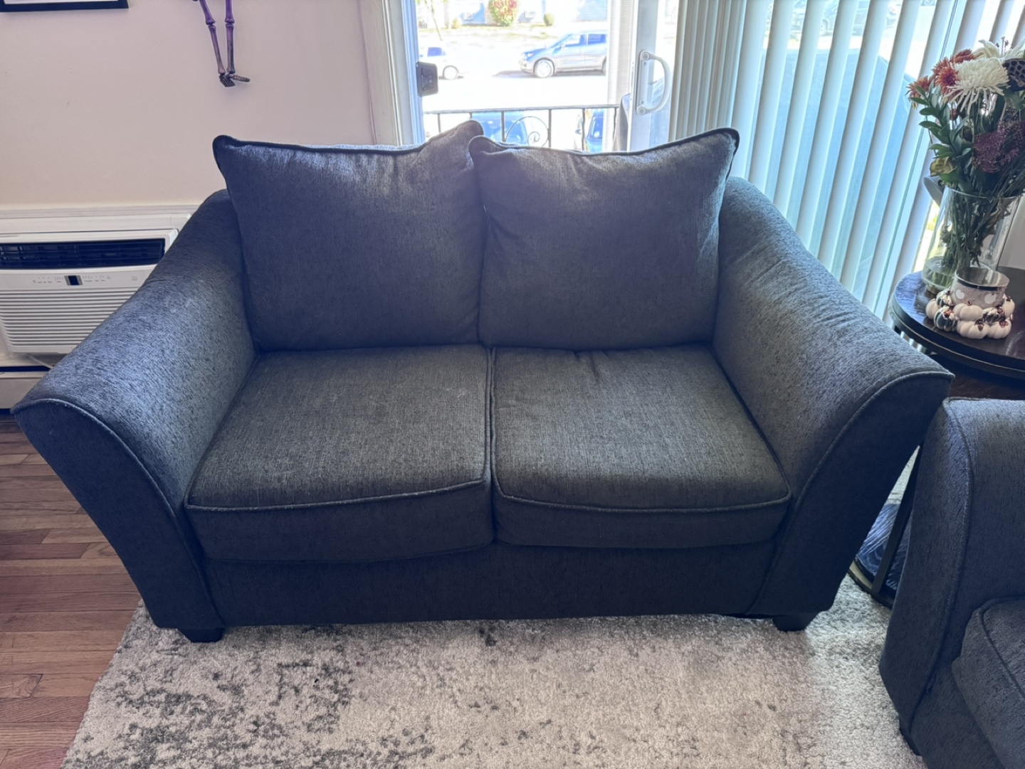 Gray Loveseat