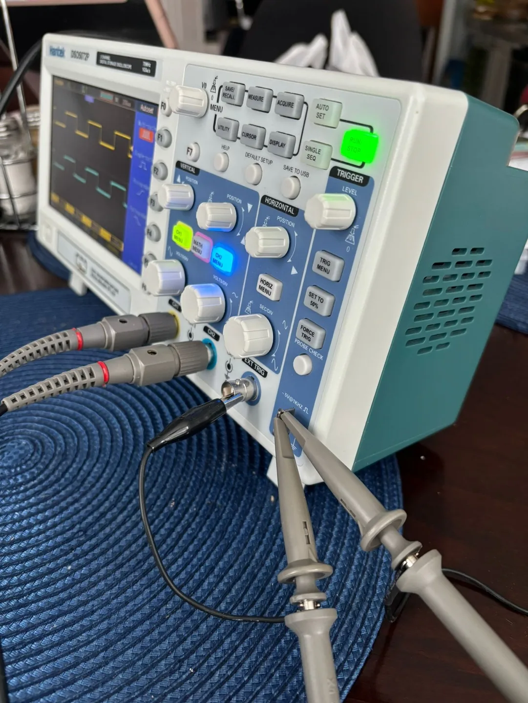 Hantek DSO5072P 2 Channel Digital Storage Oscilloscope thumbnail