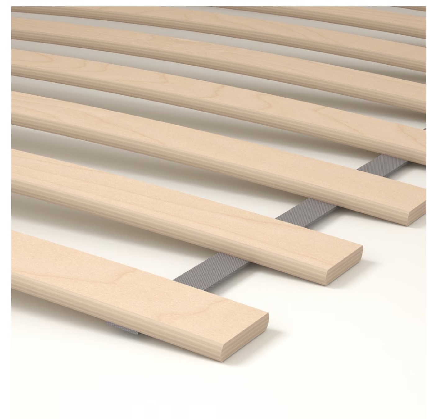 IKEA MALM Bed Frame with Slatted Base, White, King - photo 3