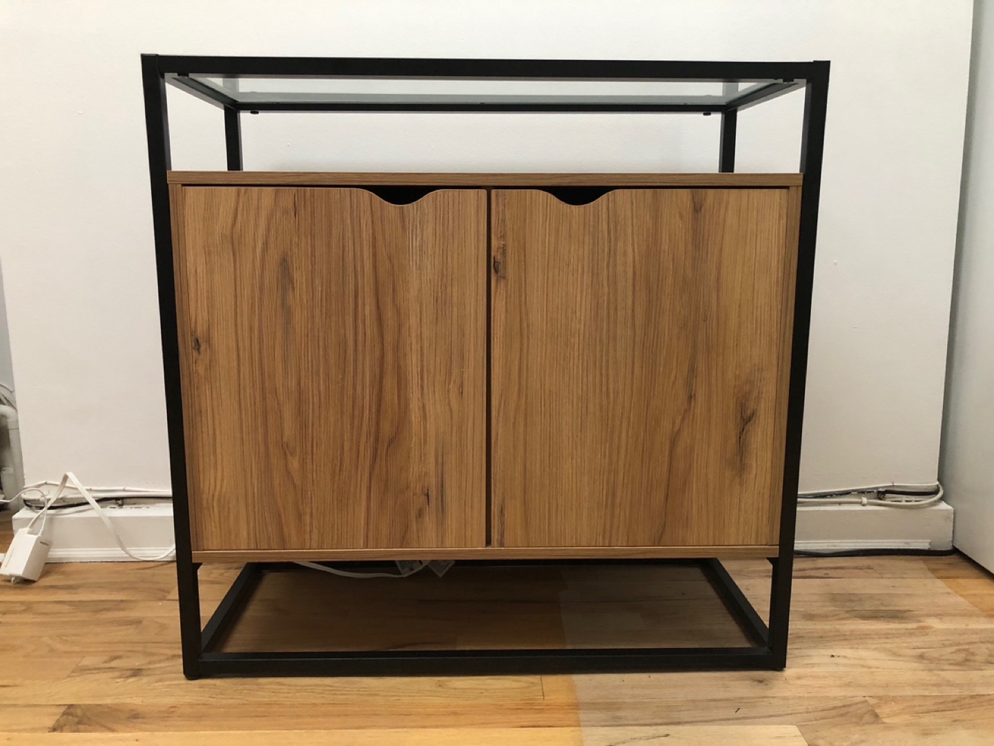 Target Wood and Metal Bar Cabinet / Sideboard