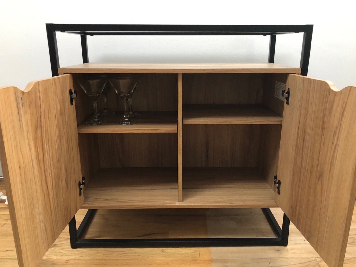 Target Wood and Metal Bar Cabinet / Sideboard - photo 3