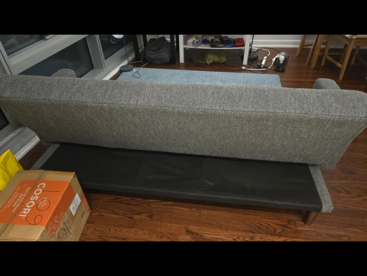 Grey Futon Sofa Bed image indicator(3)