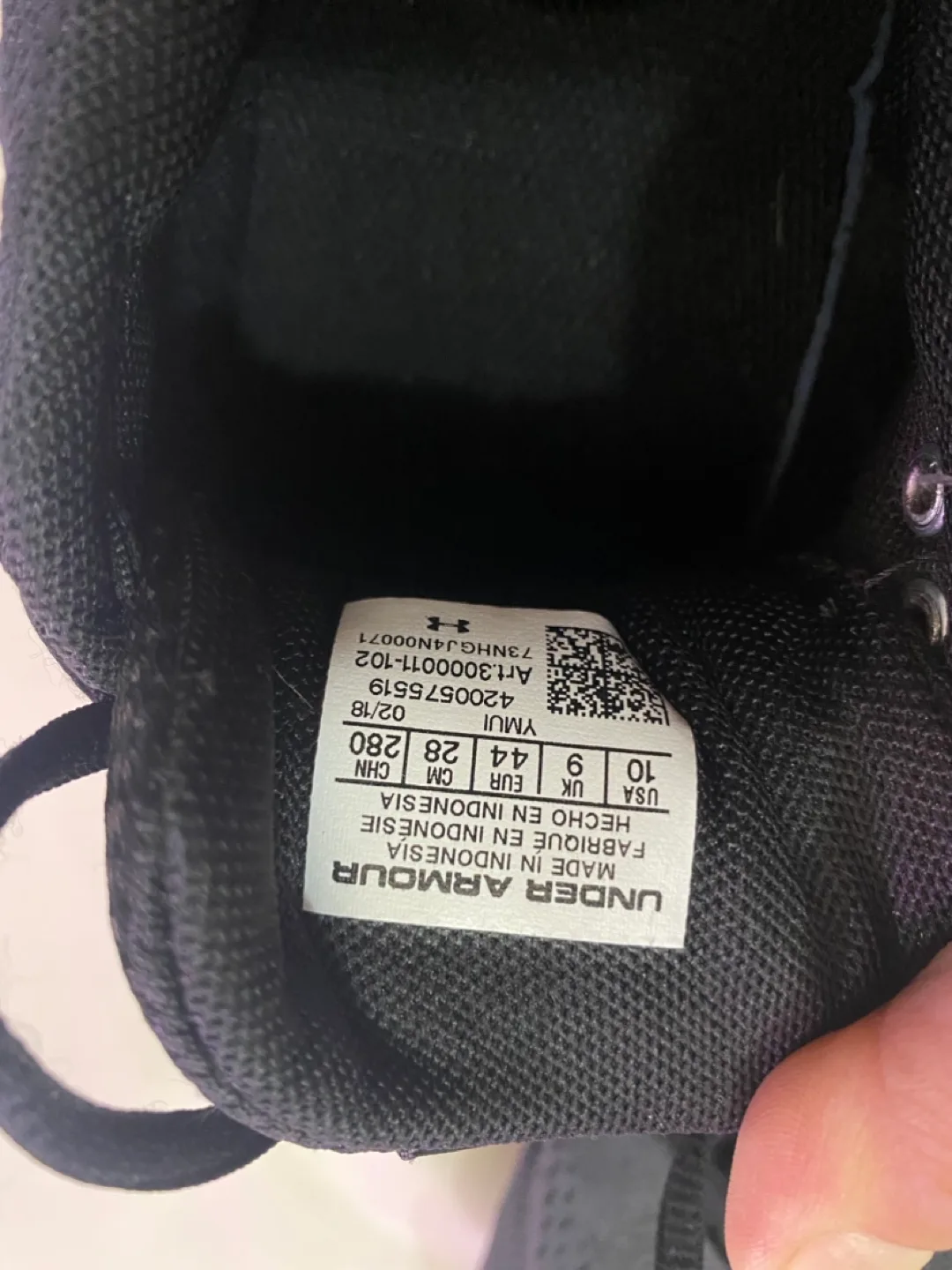 Under Armour Running Shoes - Size 10 image indicator(4)