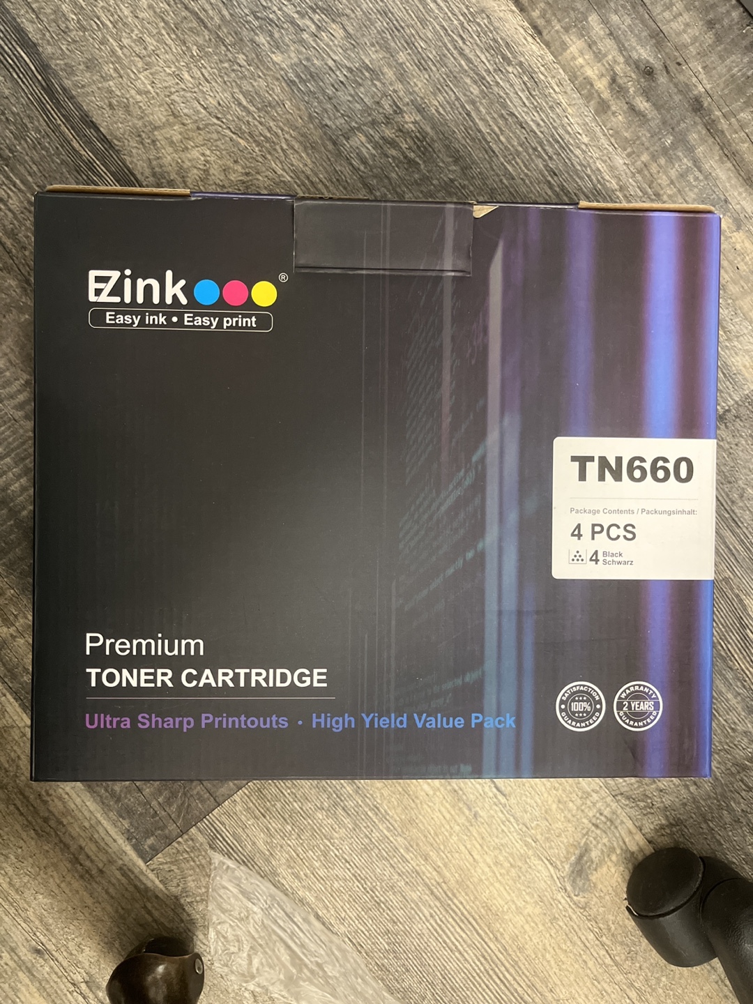 Zink TN660 Toner Cartridge 3 Pack #Freecycle
