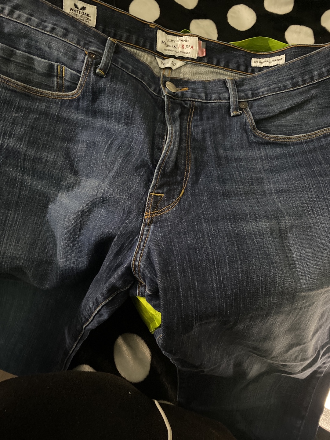 Lucky Brand White Oak Cone Denim Jeans