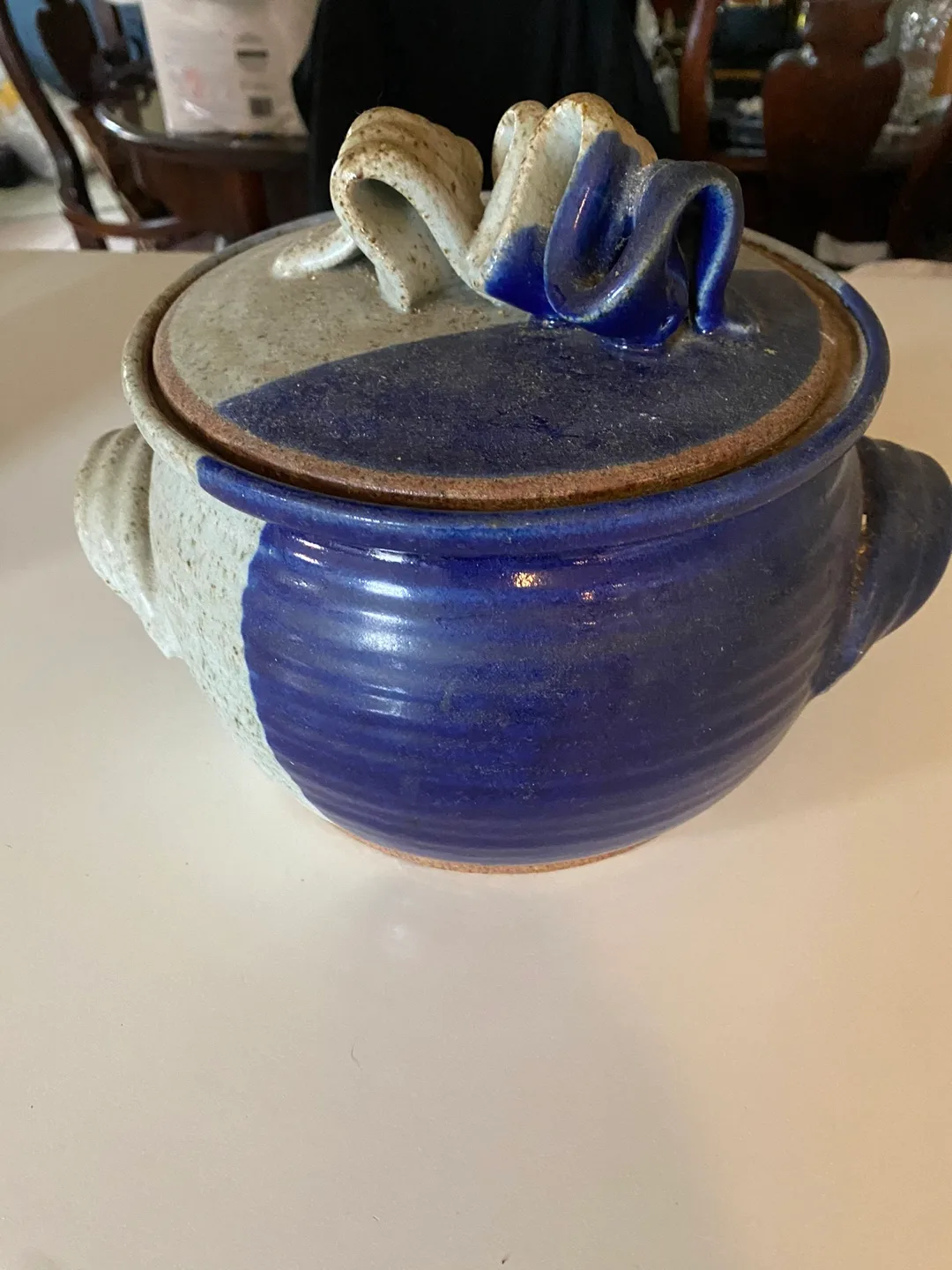 Hand-made Pottery Casserole Dish image indicator(2)