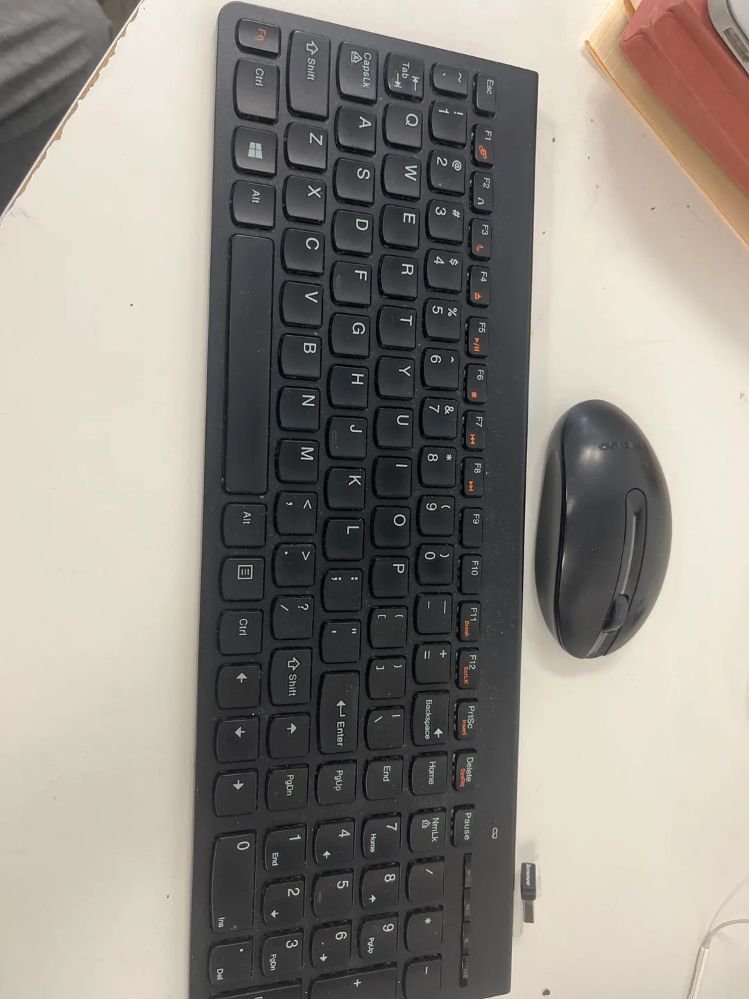 Lenovo Wireless Keyboard and Mouse #Freecycle thumbnail