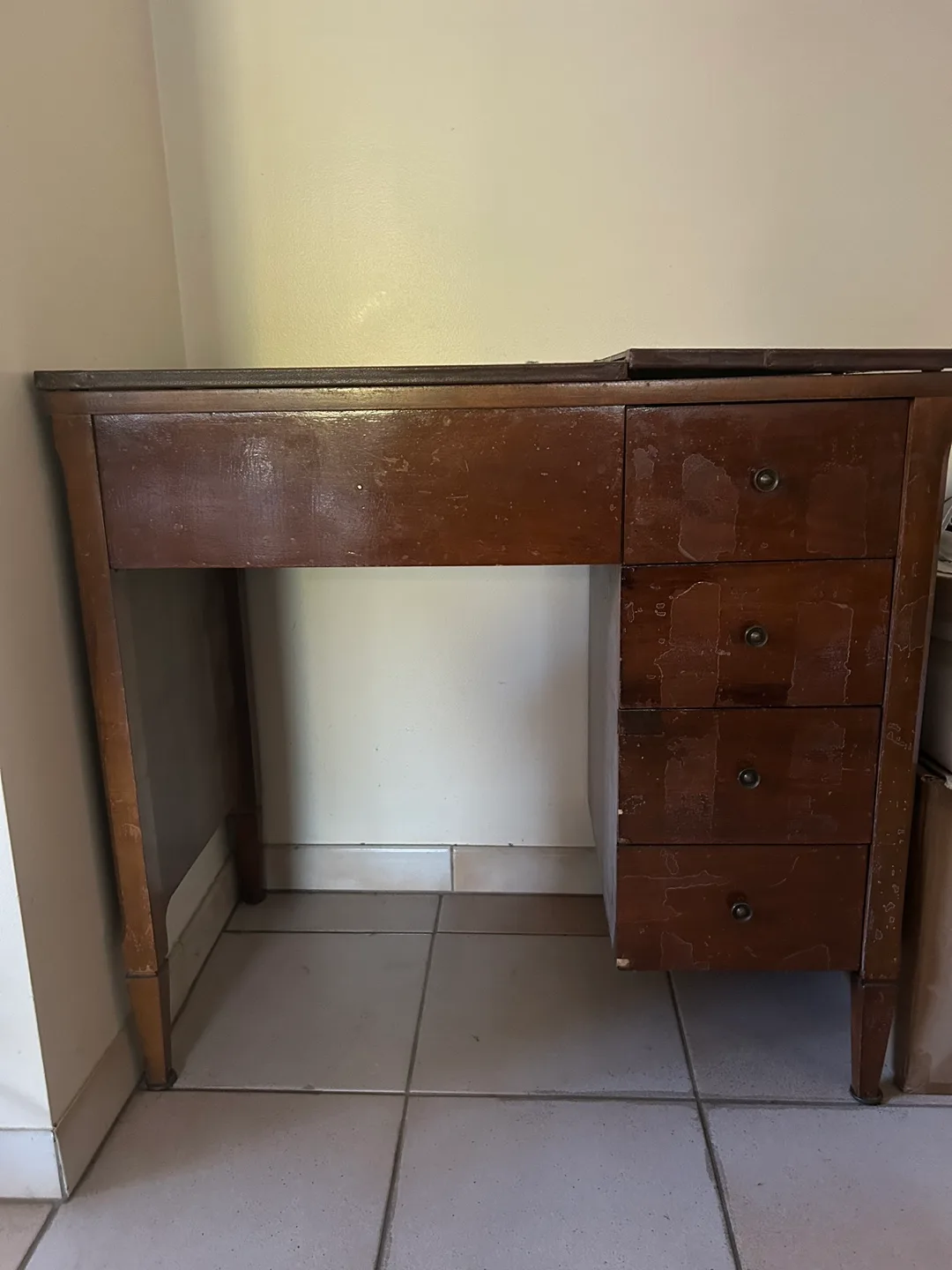 Vintage Sewing Desk #freecycle thumbnail