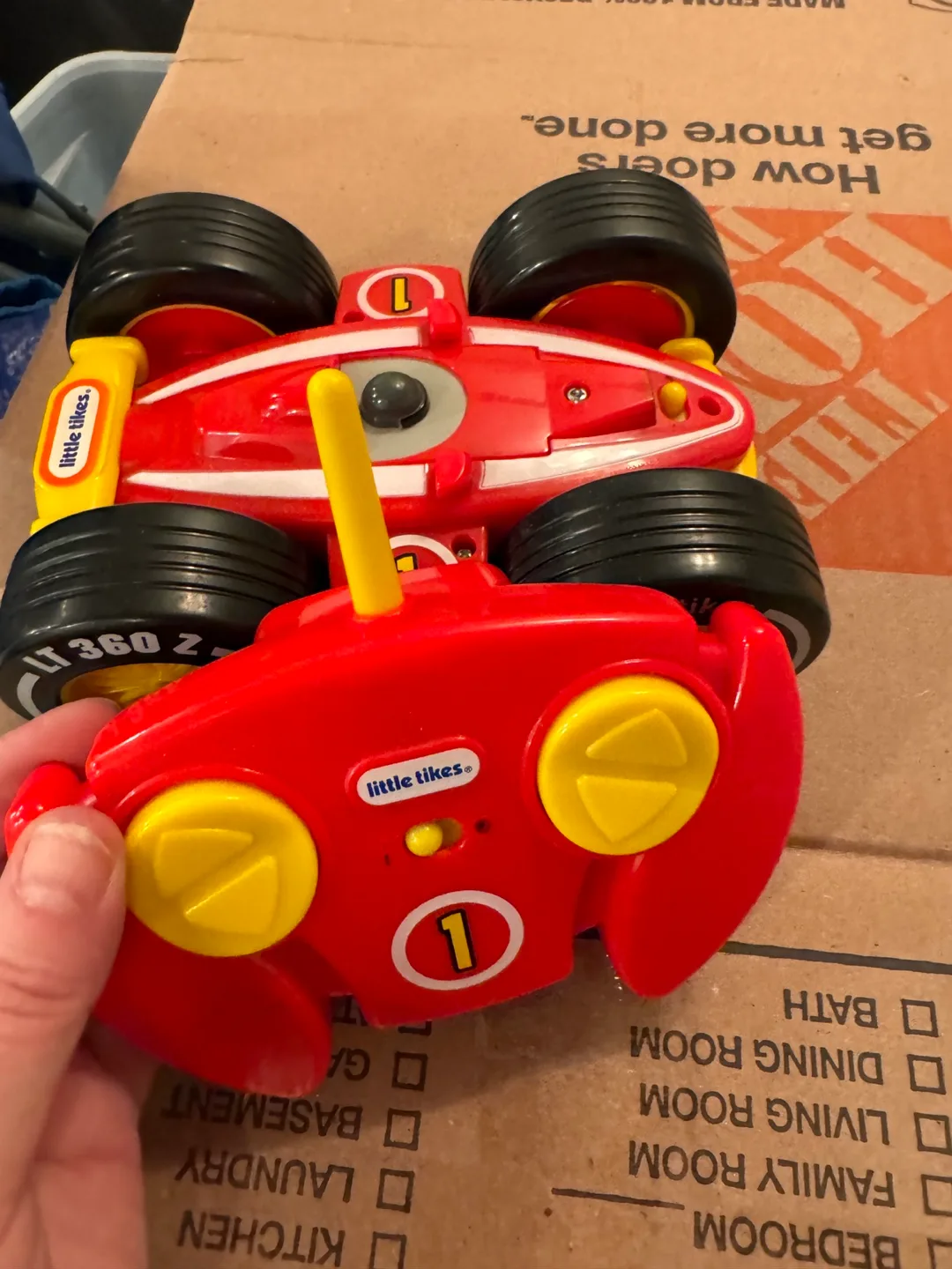 Little Tikes Remote Control Race Car thumbnail