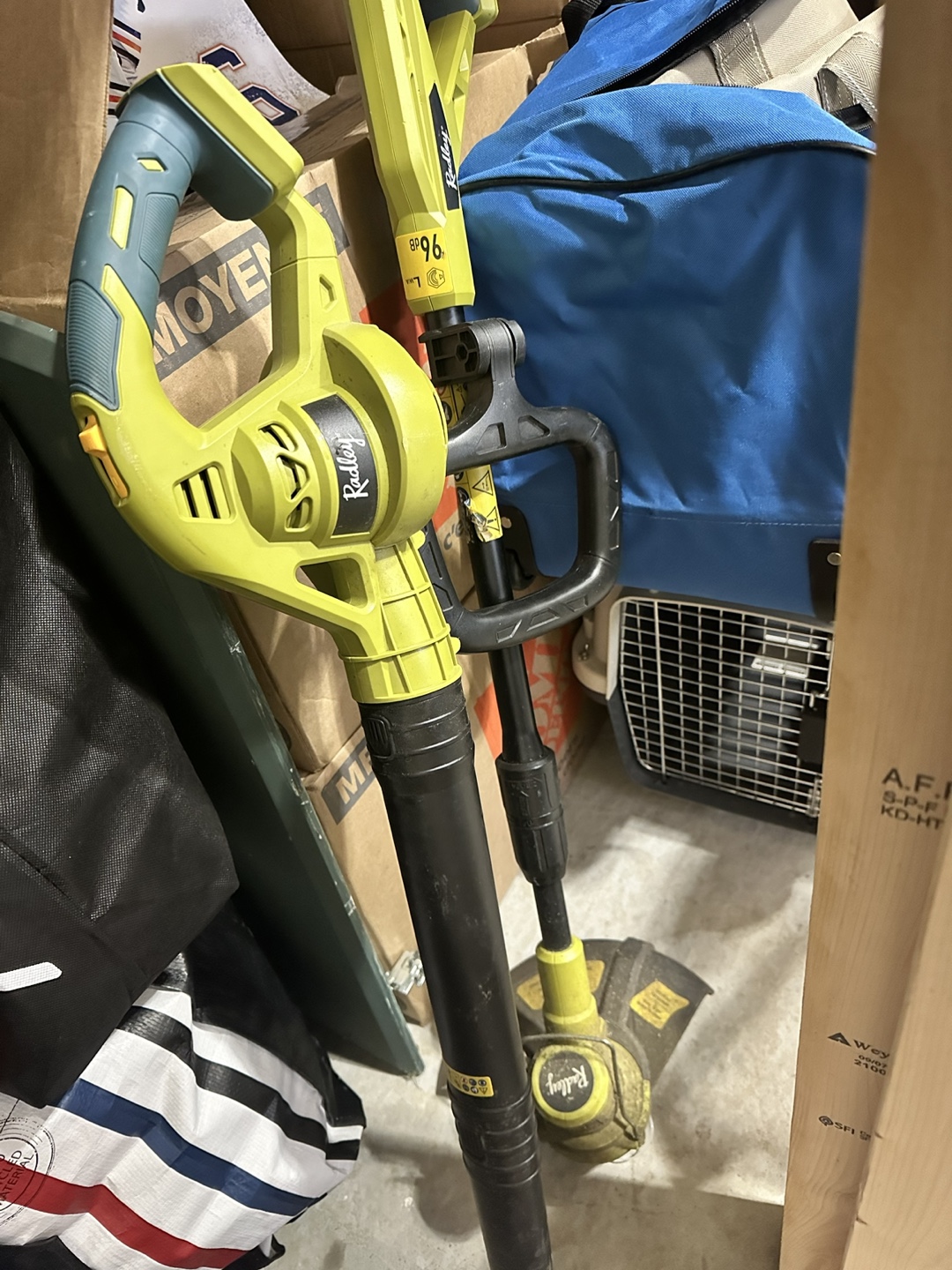 Cordless Lawn Mower, Trimmer and Leaf Blower Combo - photo 3