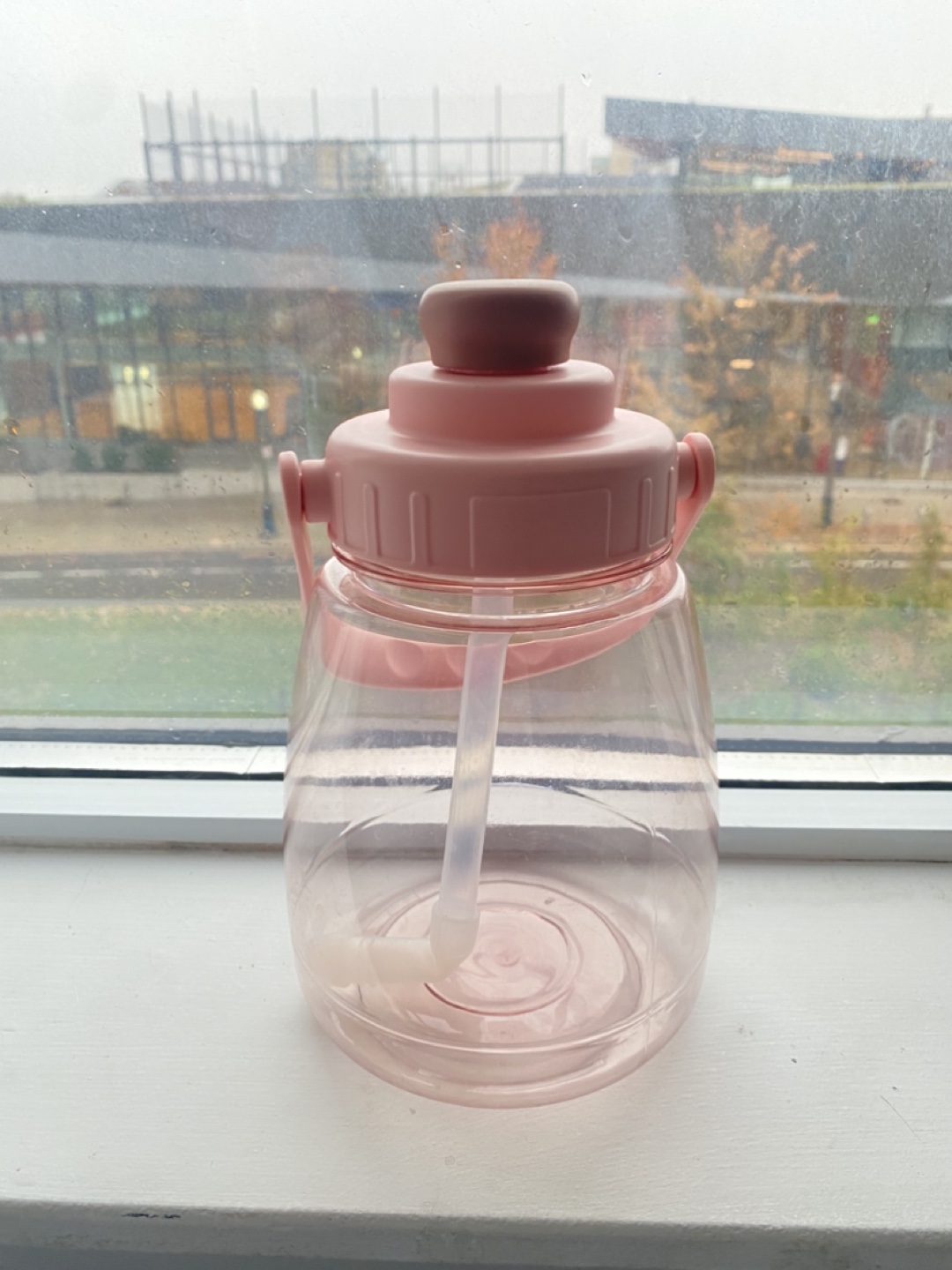 50oz Pink Water Bottle with Straw - photo 4