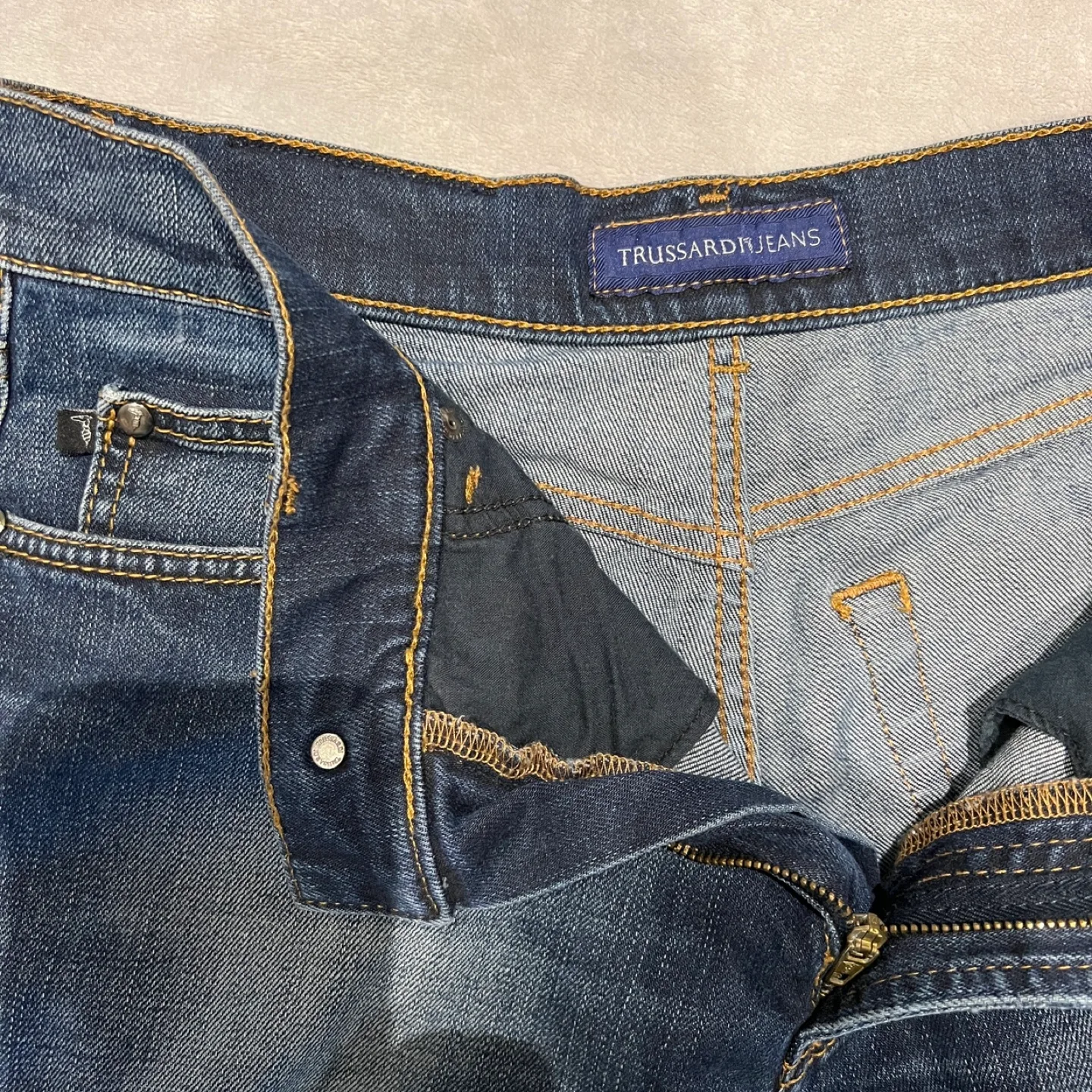 Trussardi Jeans Blue Denim Jeans image indicator(6)