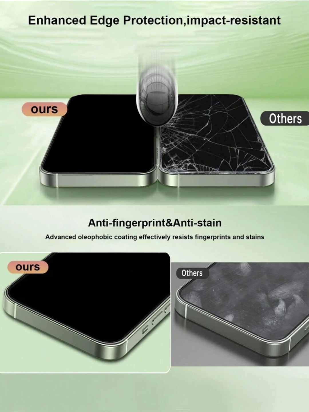 3 Pack Tempered Glass Screen Protector - photo 4
