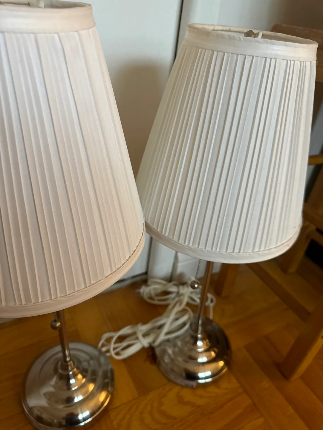 Pair of IKEA Bedside Lamps image indicator(2)