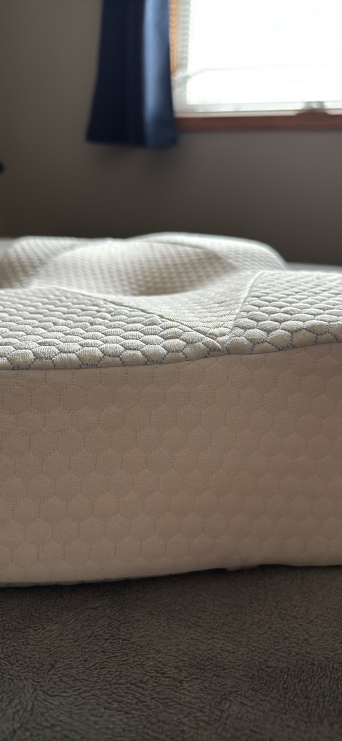 Cervical Support Pillow - for back & side sleepers - Memory Foam - photo 2