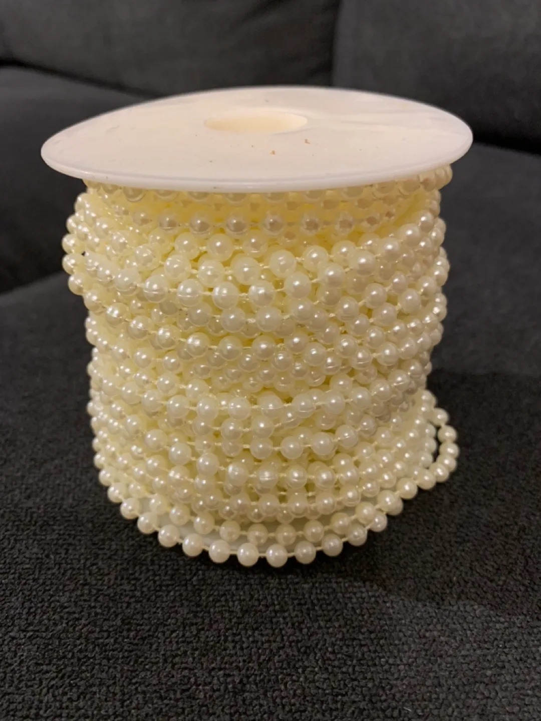 Roll of Faux 5mm Pearl Beads thumbnail