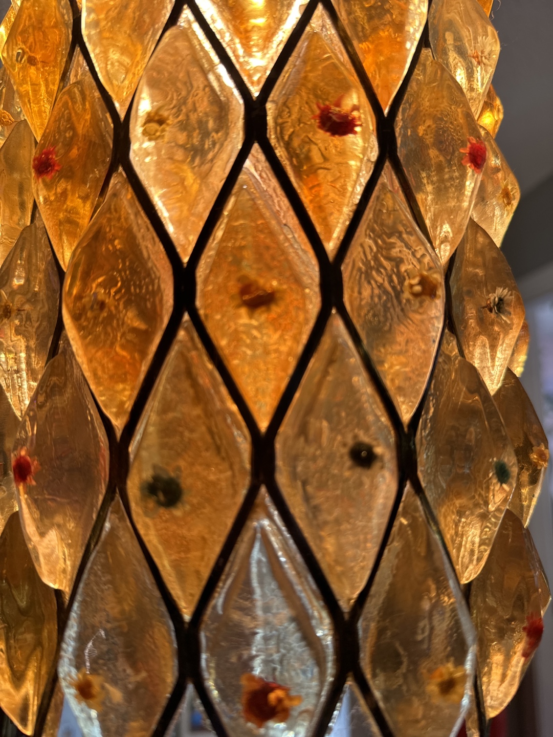 Mid Century Modern Glass Pendant Light - photo 4