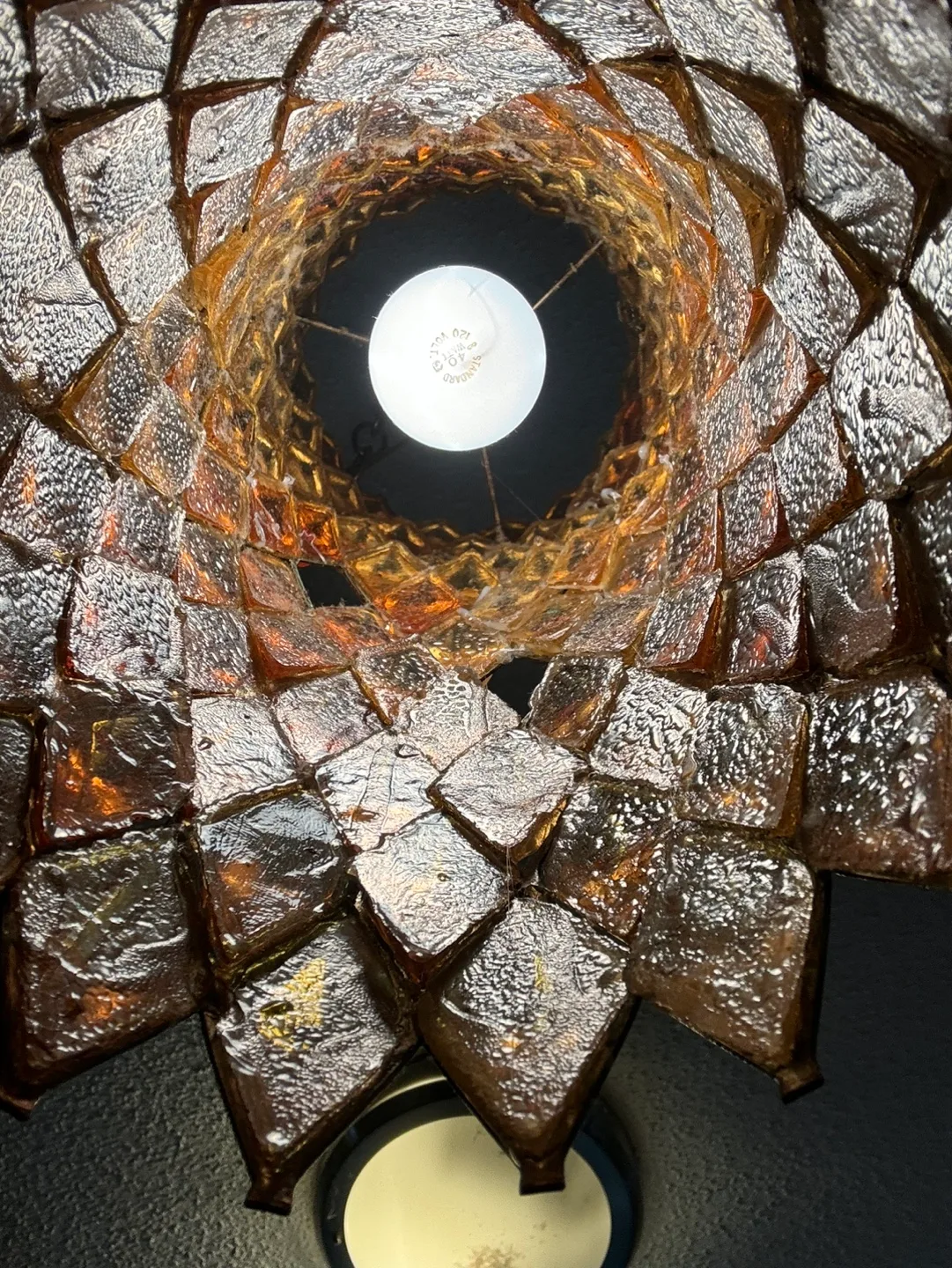 Mid Century Modern Glass Pendant Light image indicator(3)