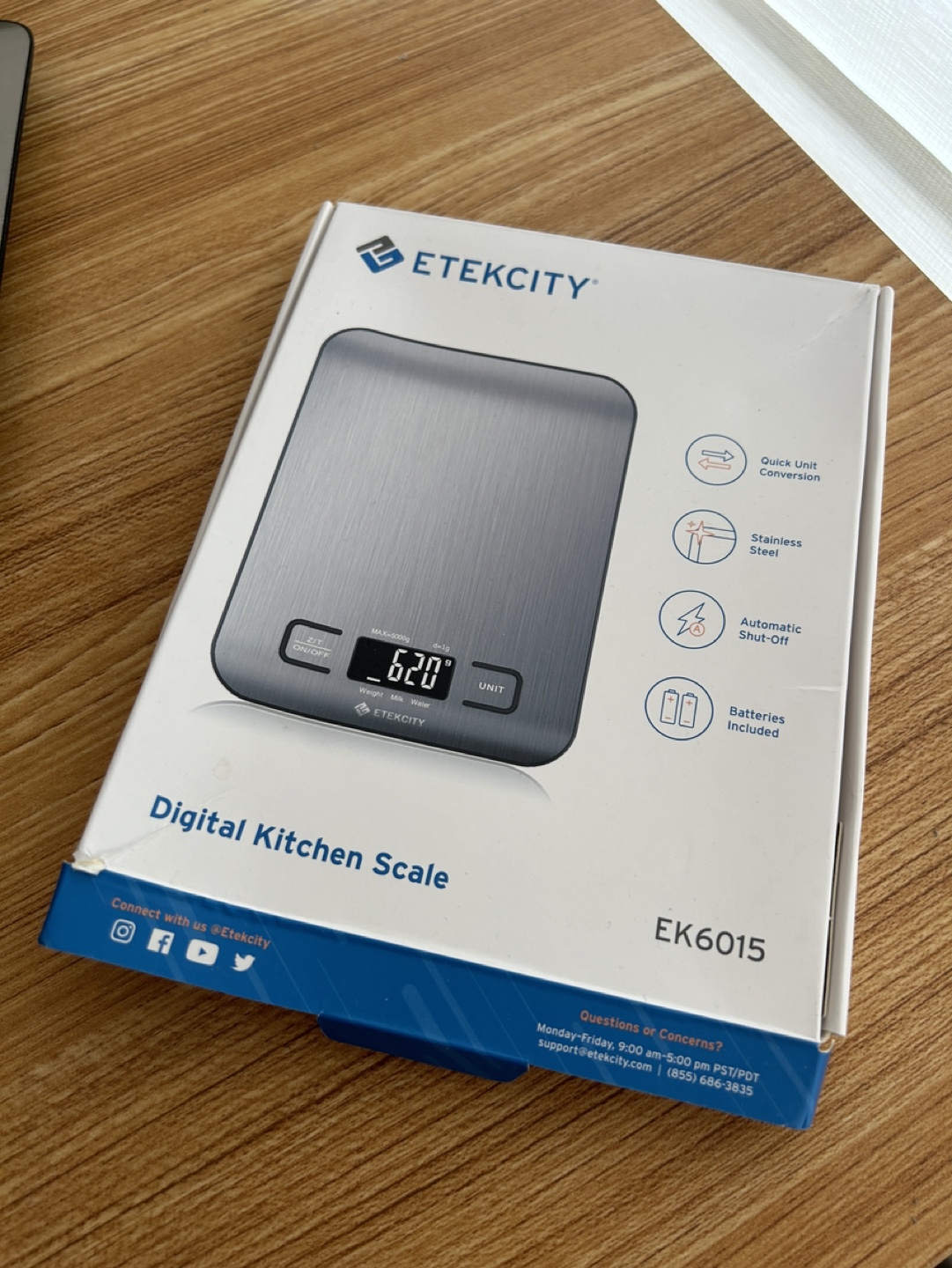 Etekcity Digital Kitchen Scale - photo 2