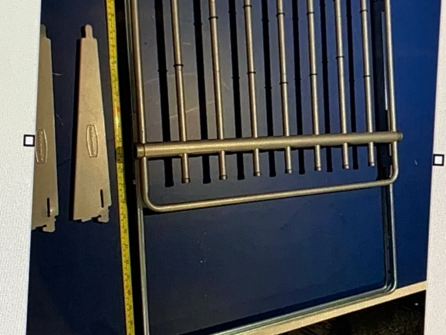 Rubbermaid configured custom closet add- on pant rack, Titanium image indicator(4)