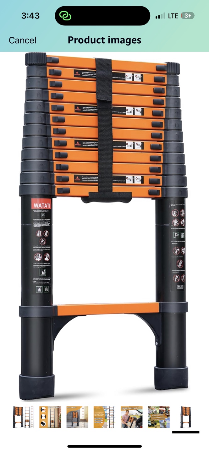 WataTi Telescopic Ladder