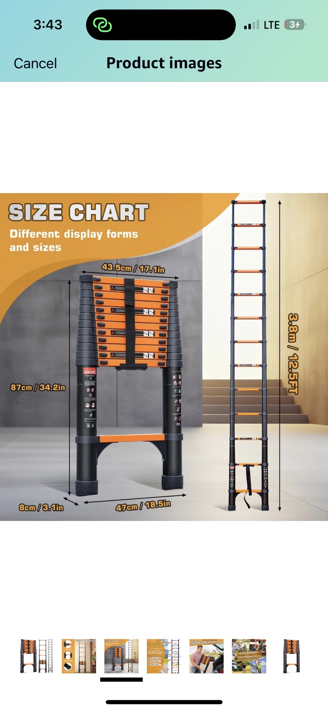 WataTi Telescopic Ladder - photo 5
