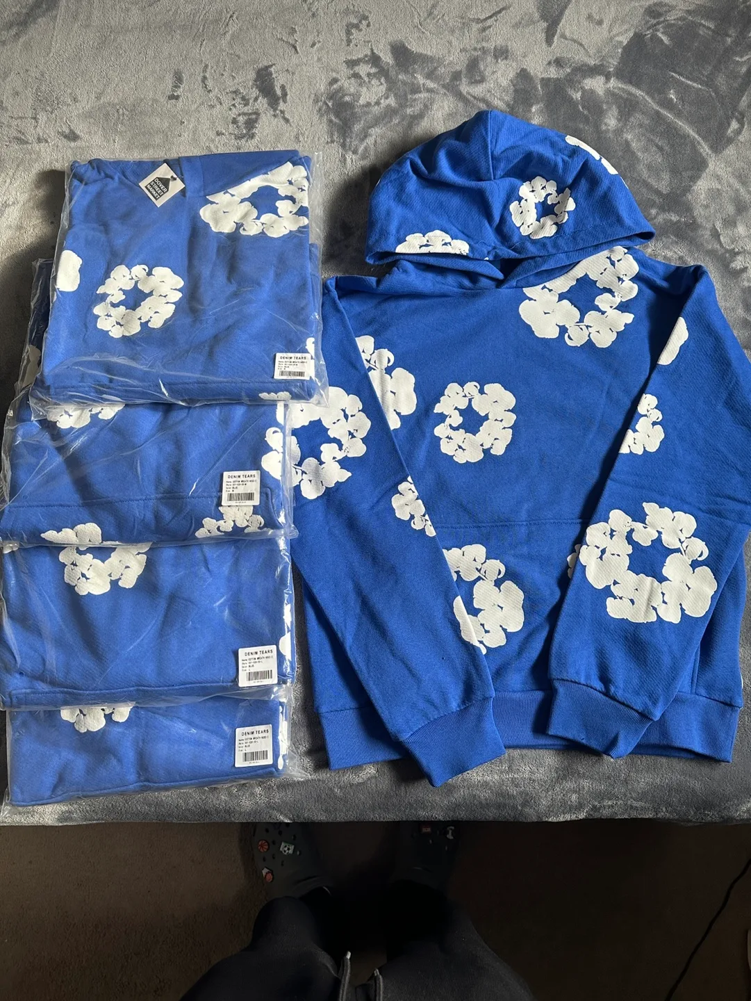 Denim Tears Hoodies(Different colourways in pictures)