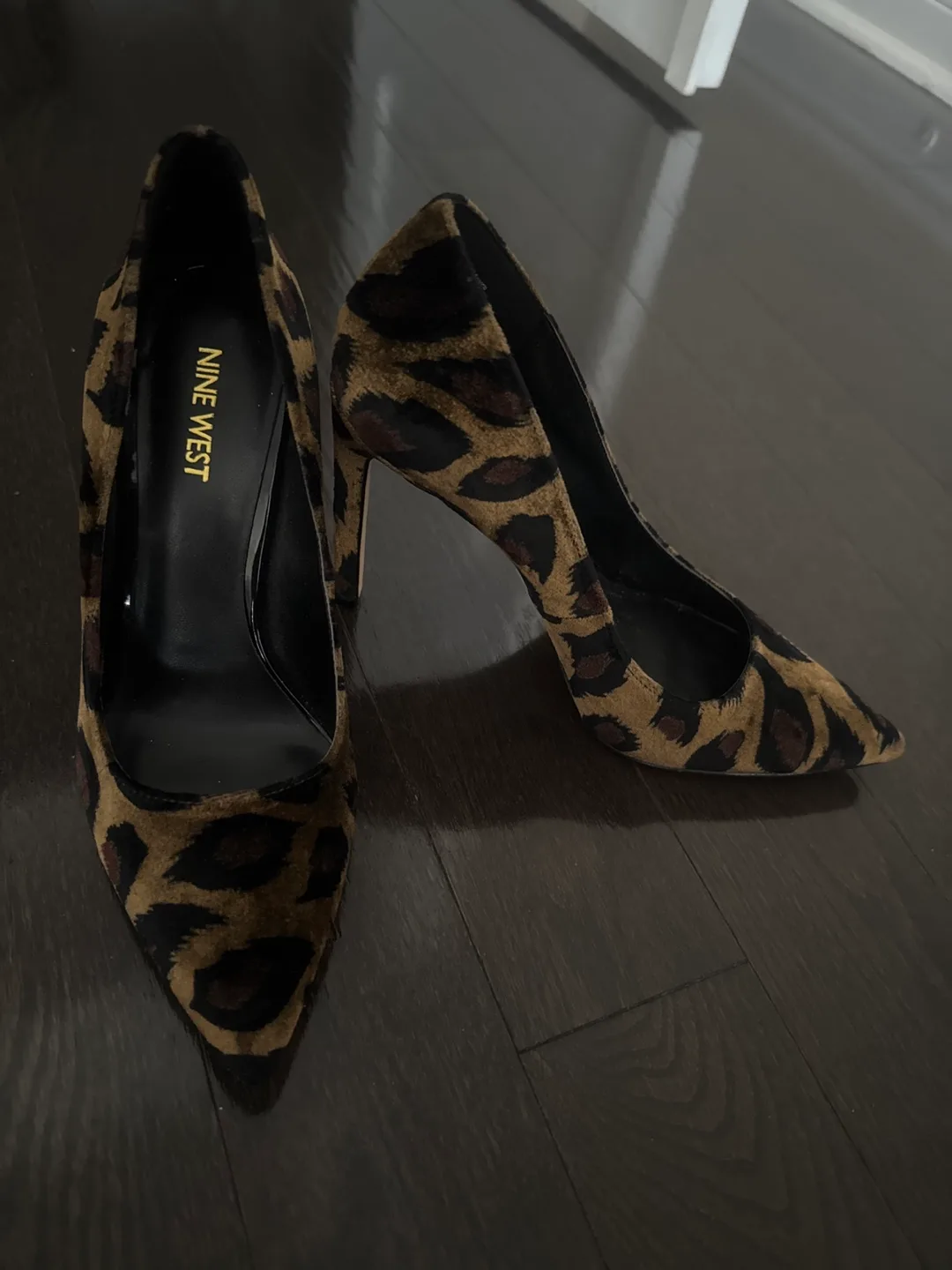 Nine West Leopard Print Heels image indicator(2)