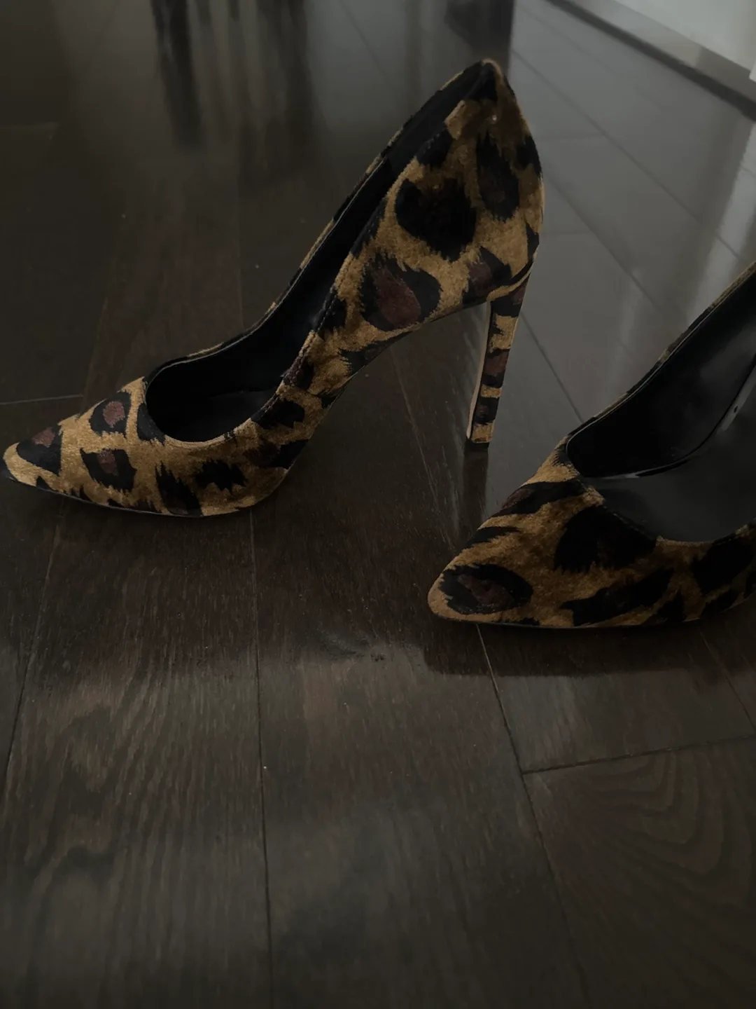 Nine West Leopard Print Heels image indicator(3)