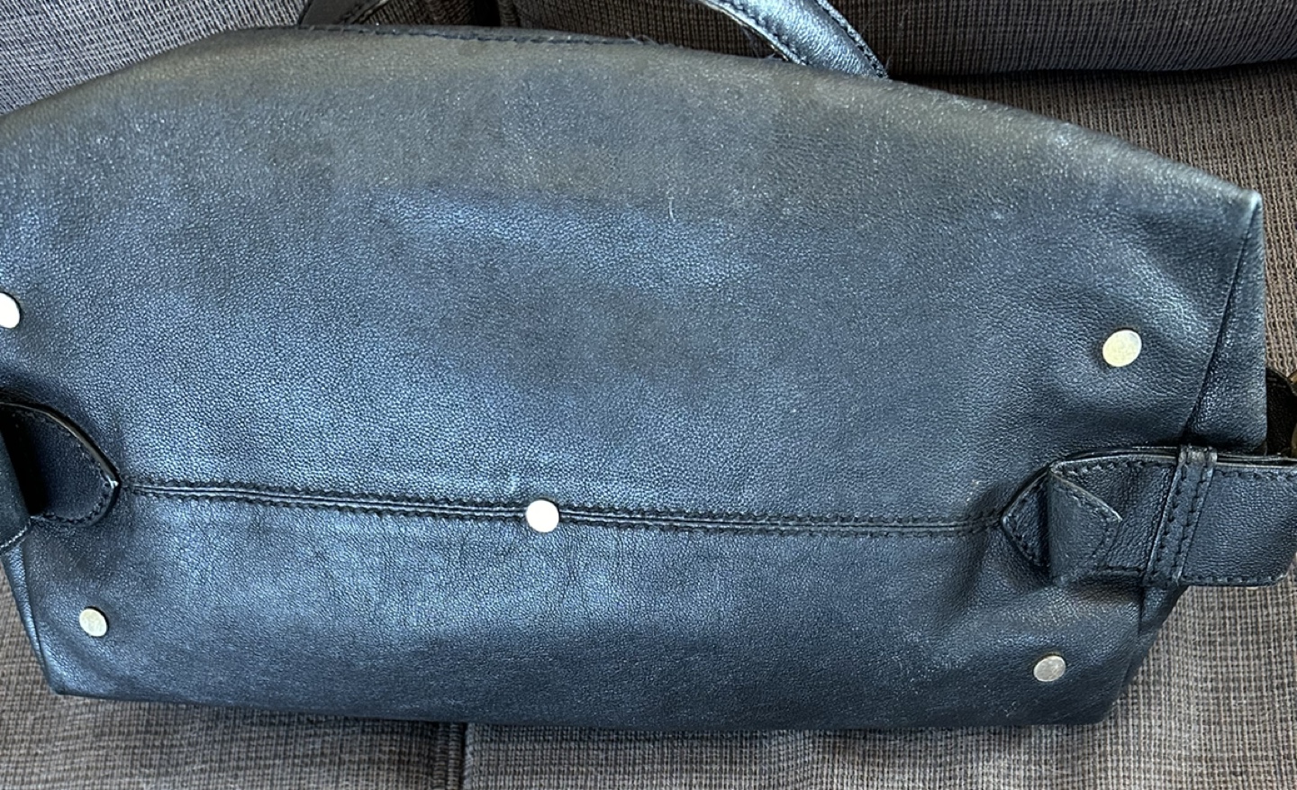Jimmy Choo Black Buckle Leather Handbag - photo 3