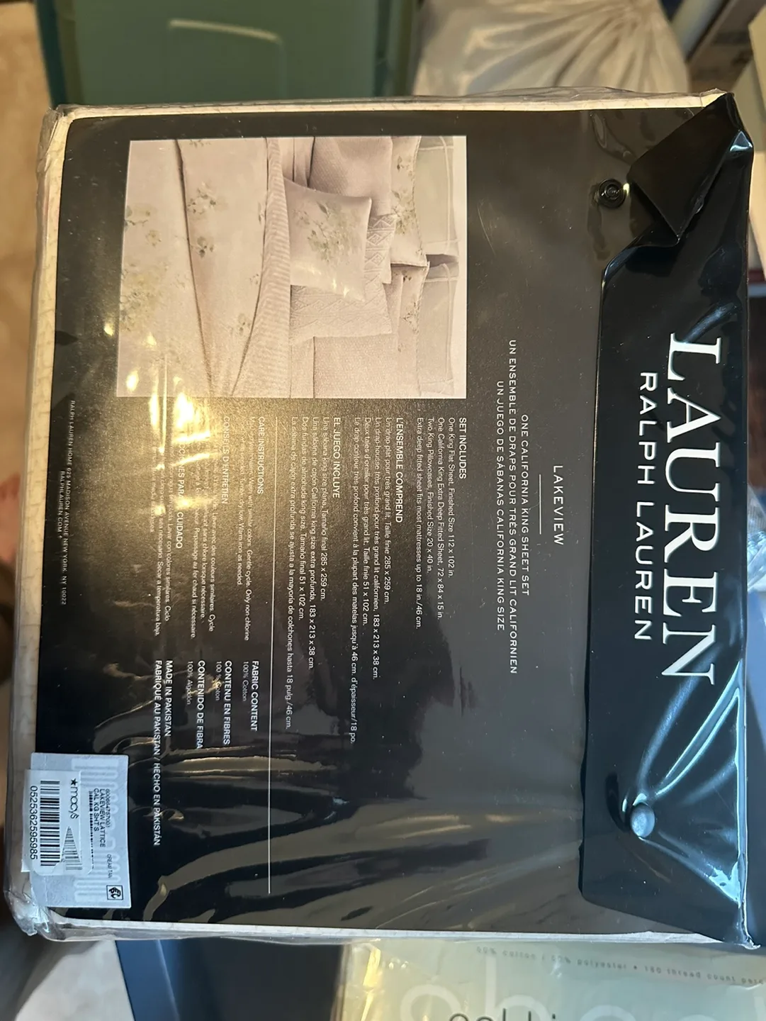 Ralph Lauren California King Sheet Set image indicator(2)