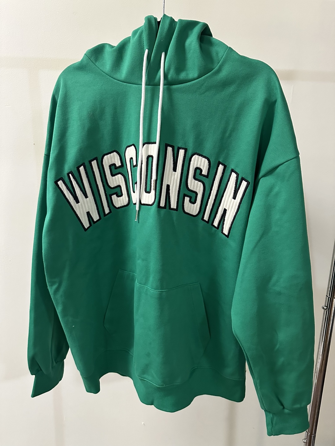 Green Wisconsin Hoodie