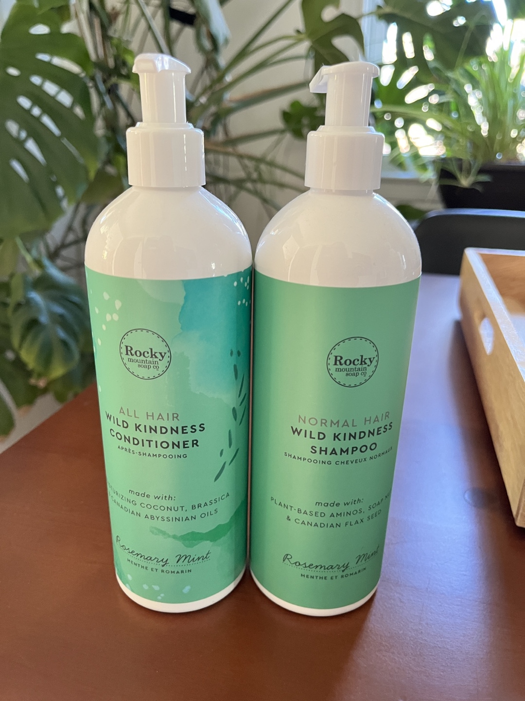 Rocky Mountain Soap Co. Wild Kindness Conditioner and Shampoo