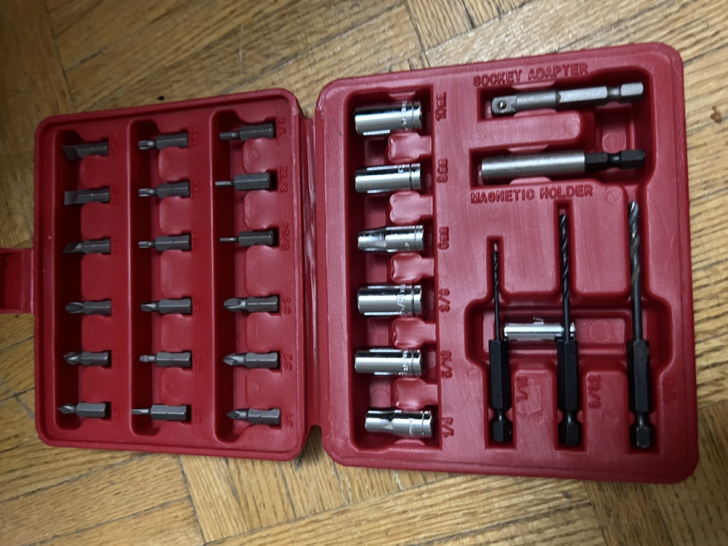 Tool Set with Bits, Sockets, and Magnetic Holder - photo 2