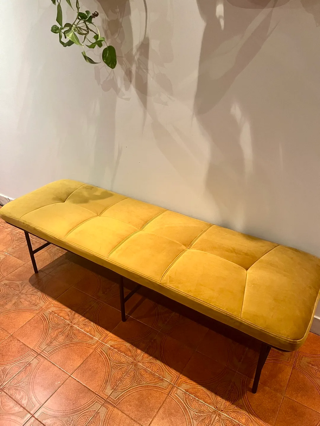 Suede bench thumbnail
