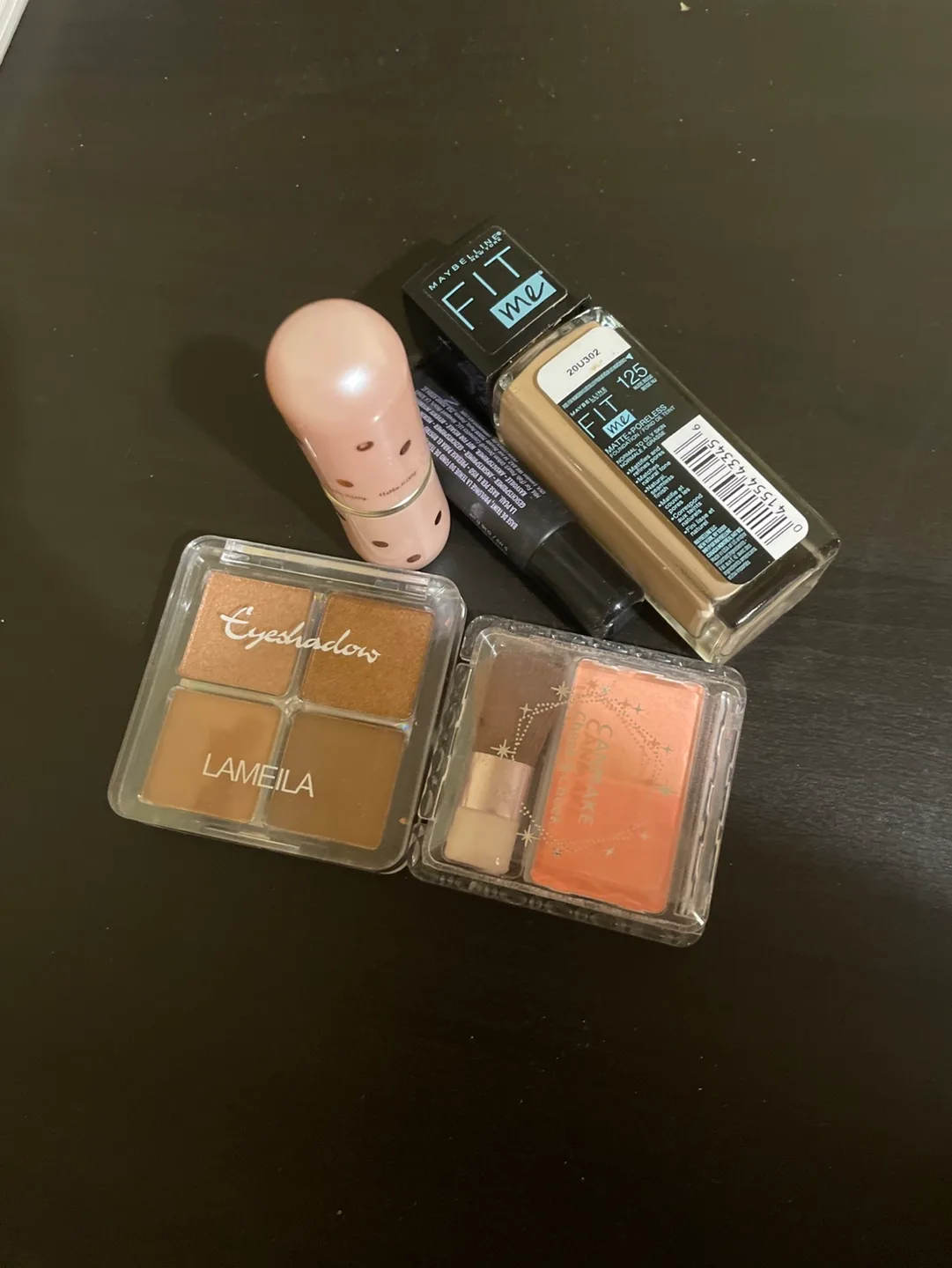 Makeup Bundle - Eyeshadow, Blush, Foundation, Lipstick thumbnail