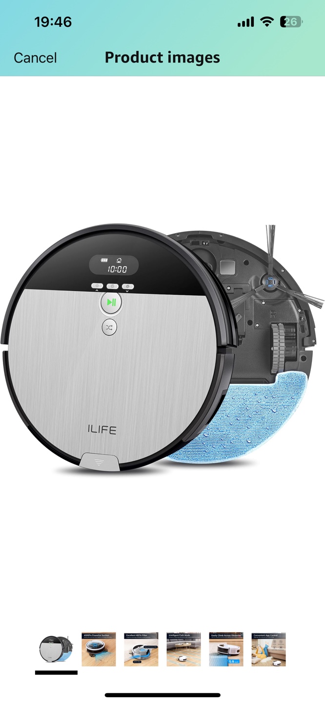 ILIFE V8s Robot Vacuum Cleaner - photo 3